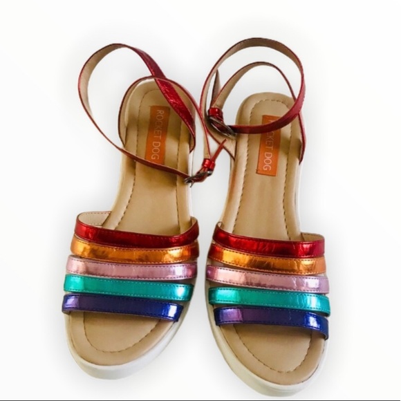 Rocket Dog Shoes - Rocket Dog  Multicolored Simm Sandals Size 9